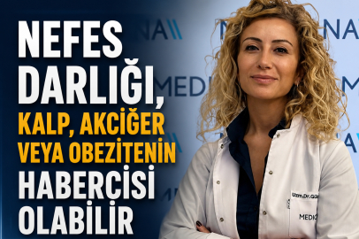 Nefes darlığı, kalp, akciğer veya obezitenin habercisi olabilir