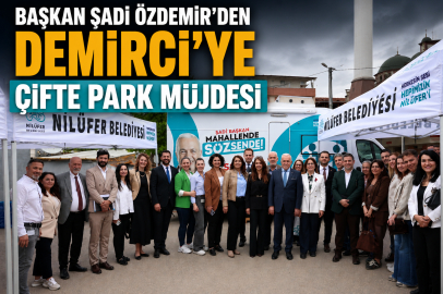 Başkan Şadi Özdemir’den Demirci’ye çifte park müjdesi