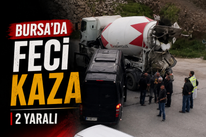 Bursa’da feci kaza: 2 yaralı