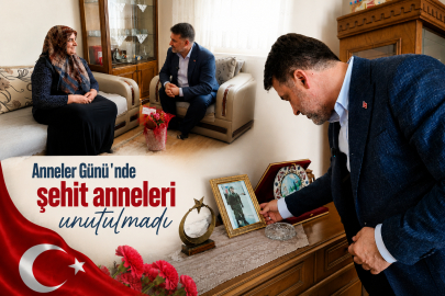 Anneler Günü'nde şehit anneleri unutulmadı