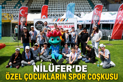 Nilüfer’de özel çocukların spor coşkusu