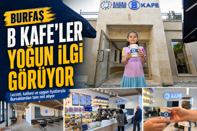Burfaş B Kafe’ler yoğun ilgi görüyor