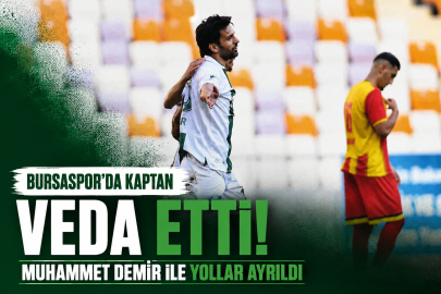Bursaspor'da kaptan veda etti; Muhammet Demir ile yollar ayrıldı