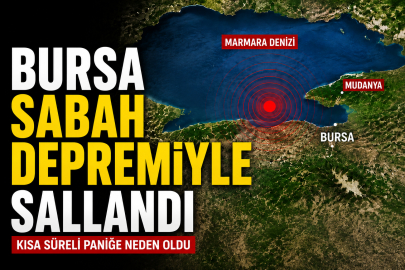 Bursa Sabah Depremiyle Sallandı