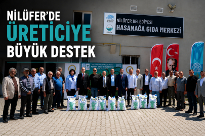Nilüfer’de üreticiye büyük destek
