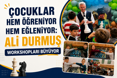 Çocuklar Hem Öğreniyor Hem Eğleniyor: Ali Durmuş Workshopları Büyüyor