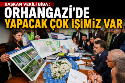 Başkan Vekili Biba : Orhangazi'de yapacak çok işimiz var