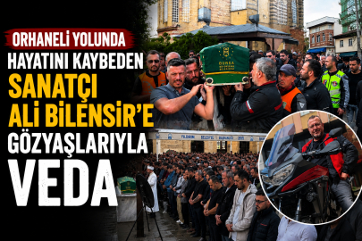 Orhaneli Yolunda Hayatını Kaybeden Sanatçı Ali Bilensir’e Gözyaşlarıyla Veda
