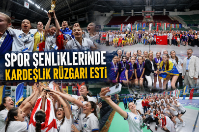 Spor şenliklerinde kardeşlik rüzgarı esti