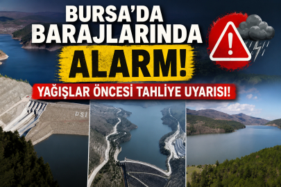 Bursa'da Barajlarında  Alarmı: Yağışlar Öncesi Tahliye Uyarısı!