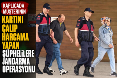 Kredi kartı çalıp harcama yapan şüpheliler yakalandı