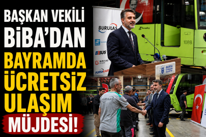 Başkan Vekili Biba'dan bayramda ücretsiz ulaşım müjdesi