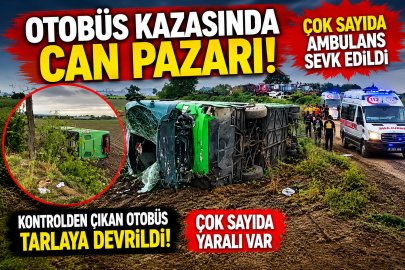 Otobüs Kazasında Can Pazarı: Çok Sayıda Ambulans Sevk Edildi