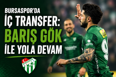 Bursaspor'da iç transfer: Barış Gök ile yola devam