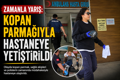 Elini bıçkı makinesine kaptırdı, parmağı koptu
