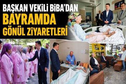 Başkan Vekili Biba'dan bayramda gönül ziyaretleri