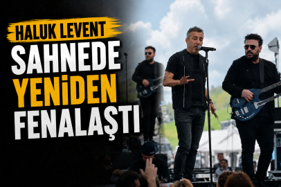 Haluk Levent sahnede yeniden fenalaştı