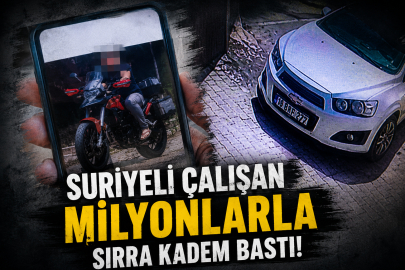 Suriyeli çalışan milyonlarla sırra kadem bastı
