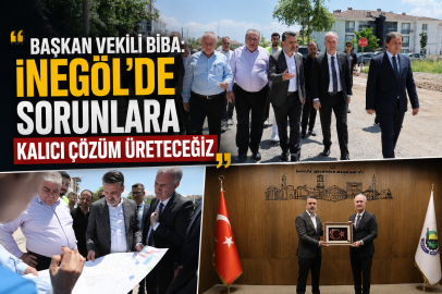 Başkan Vekili Biba: İnegöl’de sorunlara kalıcı çözüm üreteceğiz