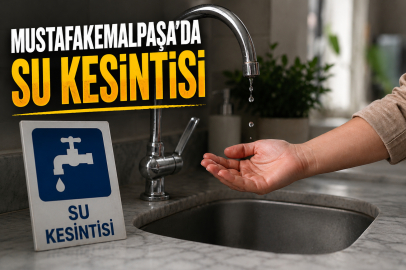 Mustafakemalpaşa'da su kesintisi