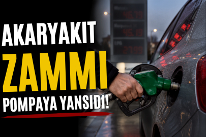 Akaryakıt zammı pompaya yansıdı!