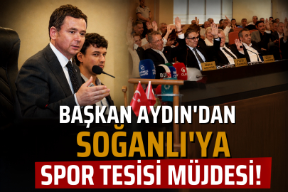 Başkan Aydın'dan Soğanlı'ya Spor Tesisi Müjdesi!