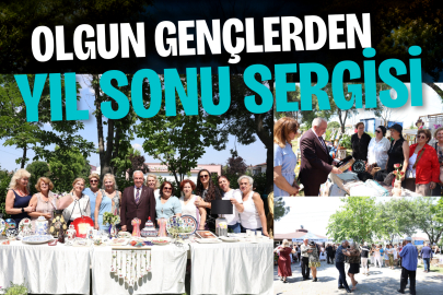 Olgun gençlerden yıl sonu sergisi