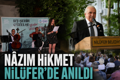 Nâzım Hikmet Nilüfer’de anıldı