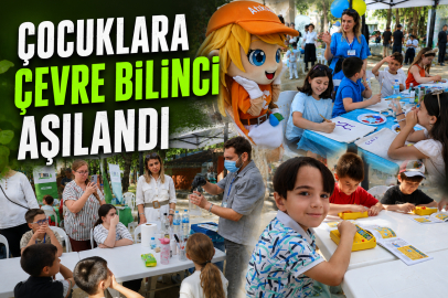 Çocuklara çevre bilinci aşılandı