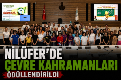 Nilüfer’de çevre kahramanları ödüllendirildi