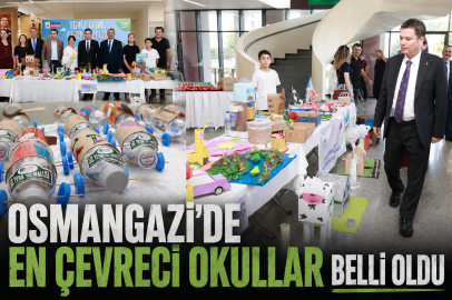 Osmangazi’de En Çevreci Okullar Belli Oldu