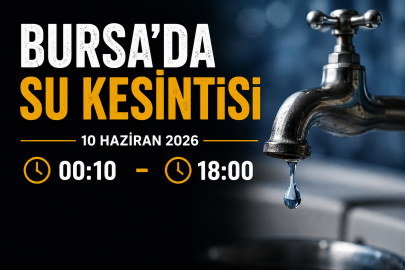 Bursa'da su kesintisi