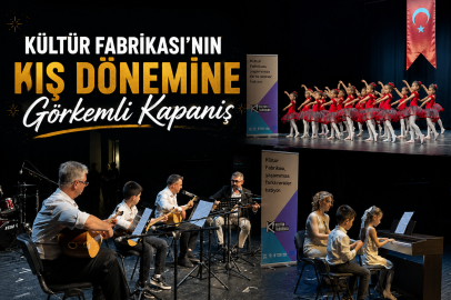 Kültür Fabrikası’nın kış dönemine görkemli kapanış