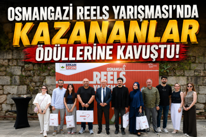 Osmangazi Reels Yarışması’nda Kazananlar Ödüllerine Kavuştu