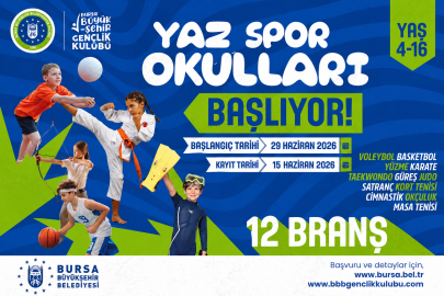 Büyükşehir'de ‘Yaz Spor Okulları’ başlıyor