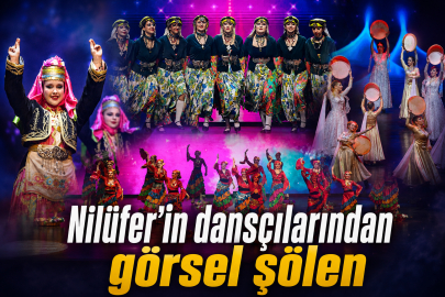 Nilüfer’in dansçılarından görsel şölen