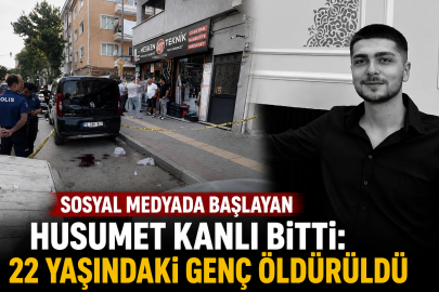 Sosyal medyada başlayan husumet kanlı bitti: 22 yaşındaki genç öldürüldü