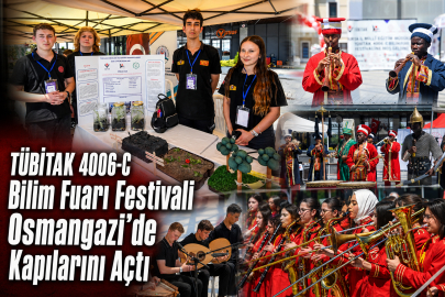 TÜBİTAK 4006-C Bilim Fuarı Festivali Osmangazi’de Kapılarını Açtı
