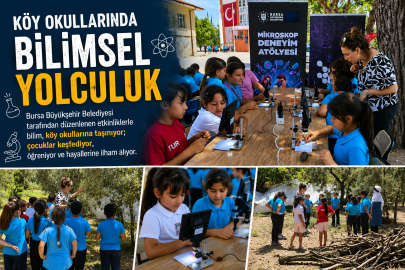 Köy okullarında bilimsel yolculuk